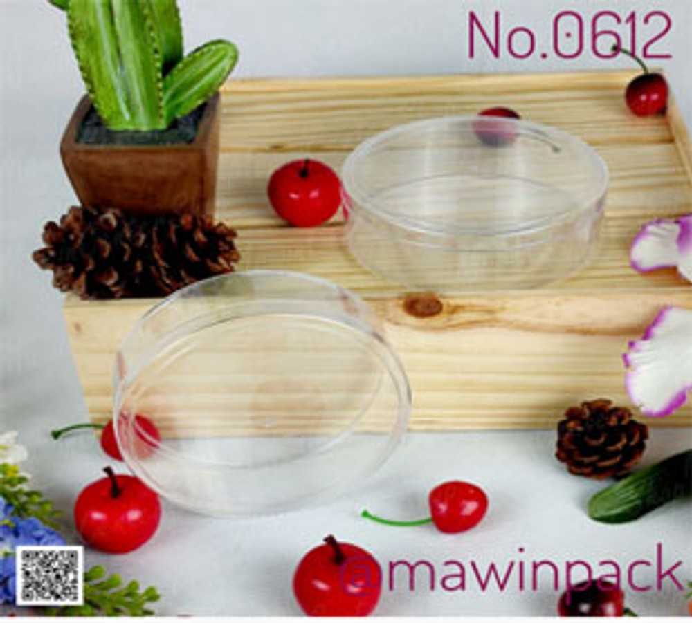 P111IV612 กล่องแข็งคุกกี้ รุ่นV612  ห่อ12 ใบ