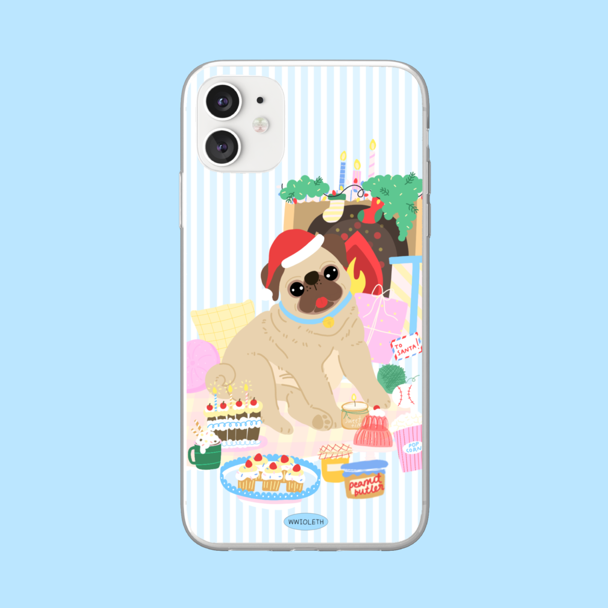(preorder) Pugnamebubbib Phone Case