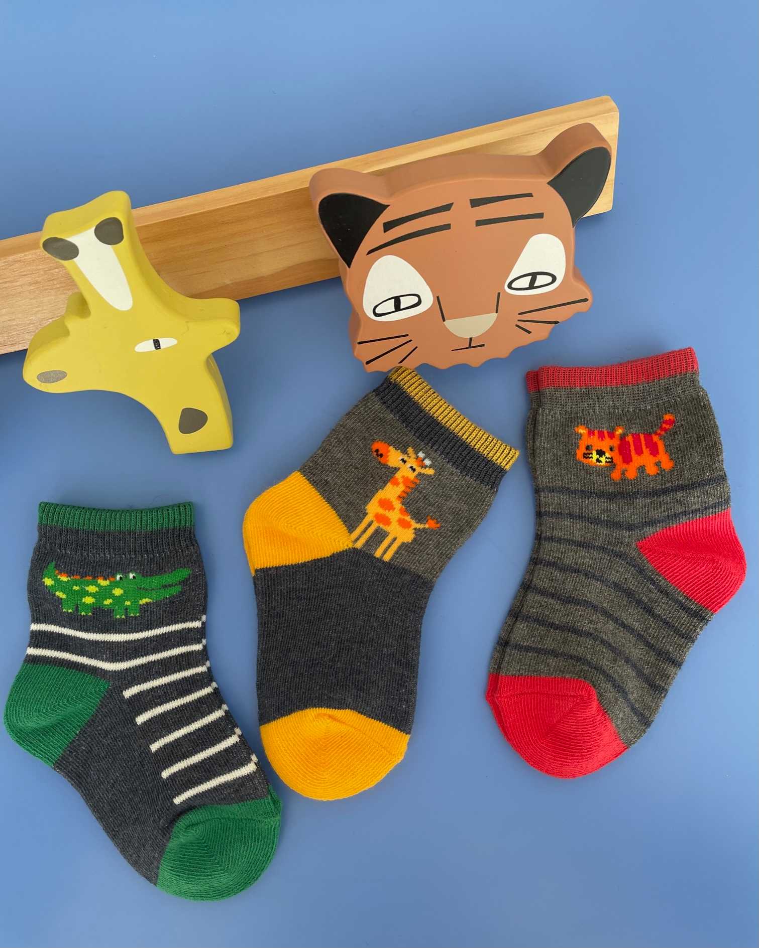 Bright Animal - 3 pairs pack