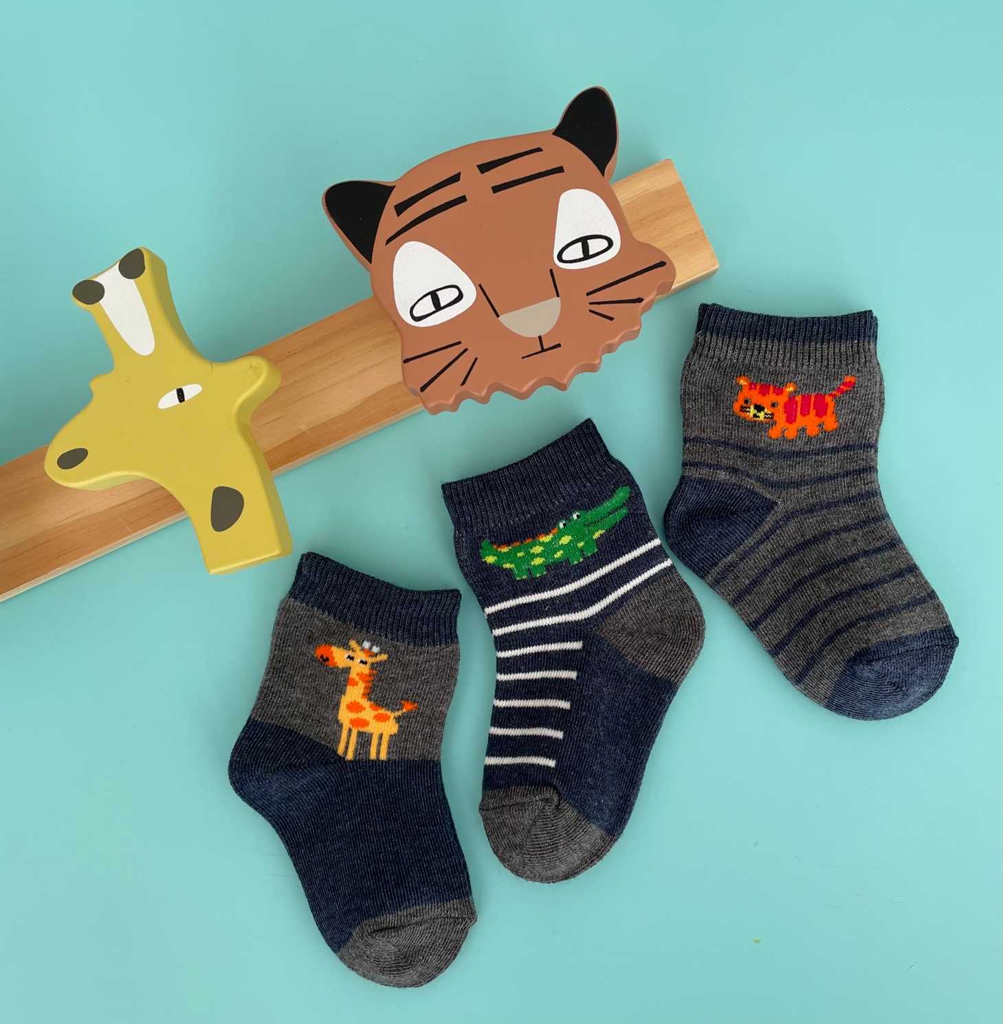 Cool Animal - 3 pairs pack