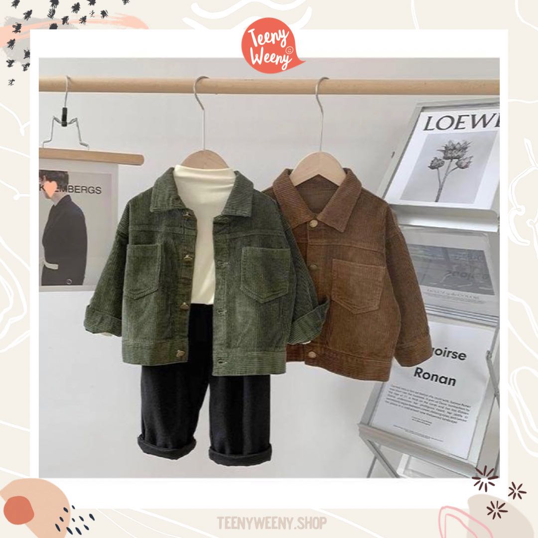 Teenyweeny.shop - แจ๊คเกตเด็ก ผ้าลูกฟูก