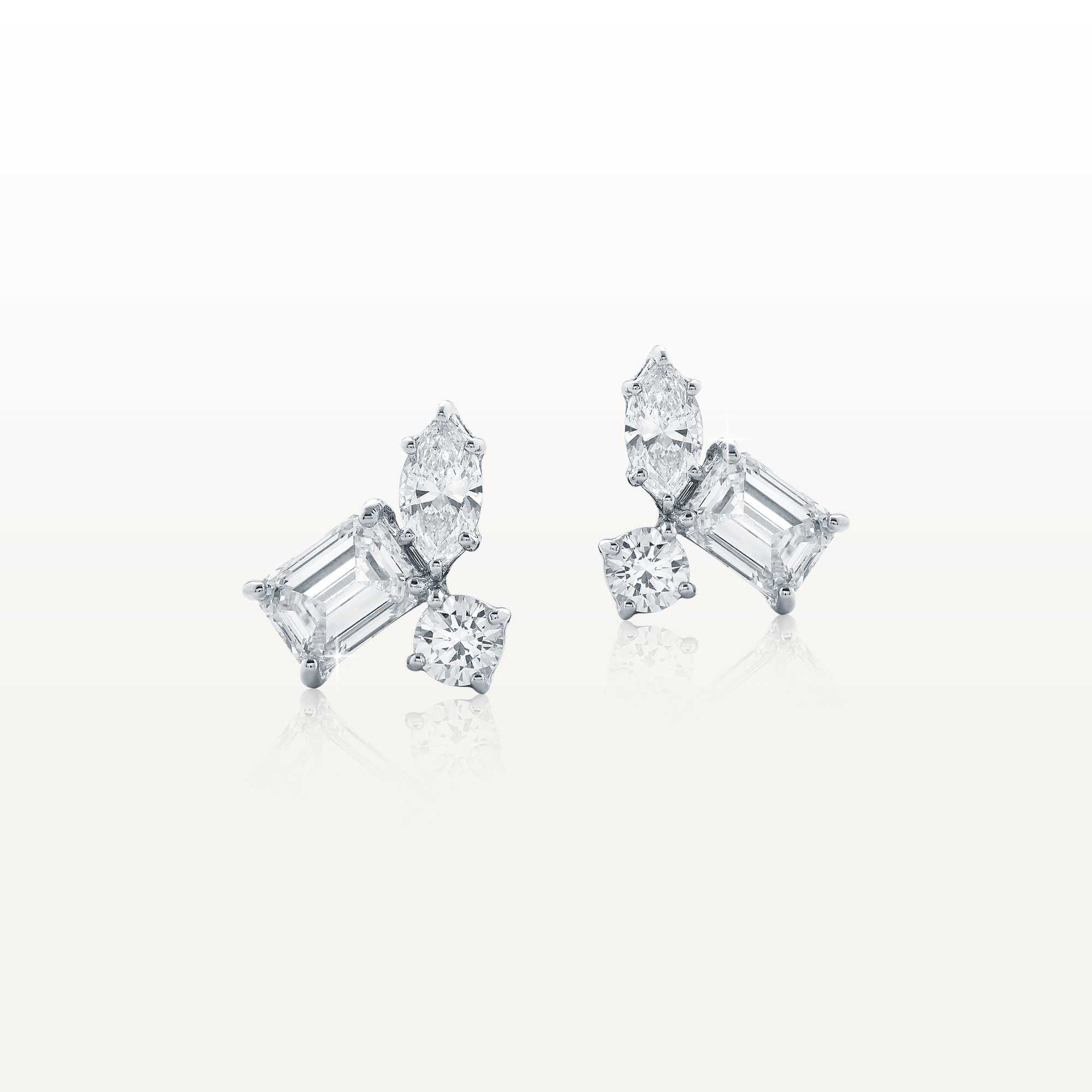 Emerald Leaf Earrings