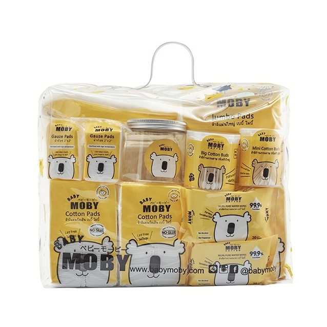 BABY MOBY เซ็ตกระเป๋าสำลีสำหรับคุณลูก Newborn Essentials