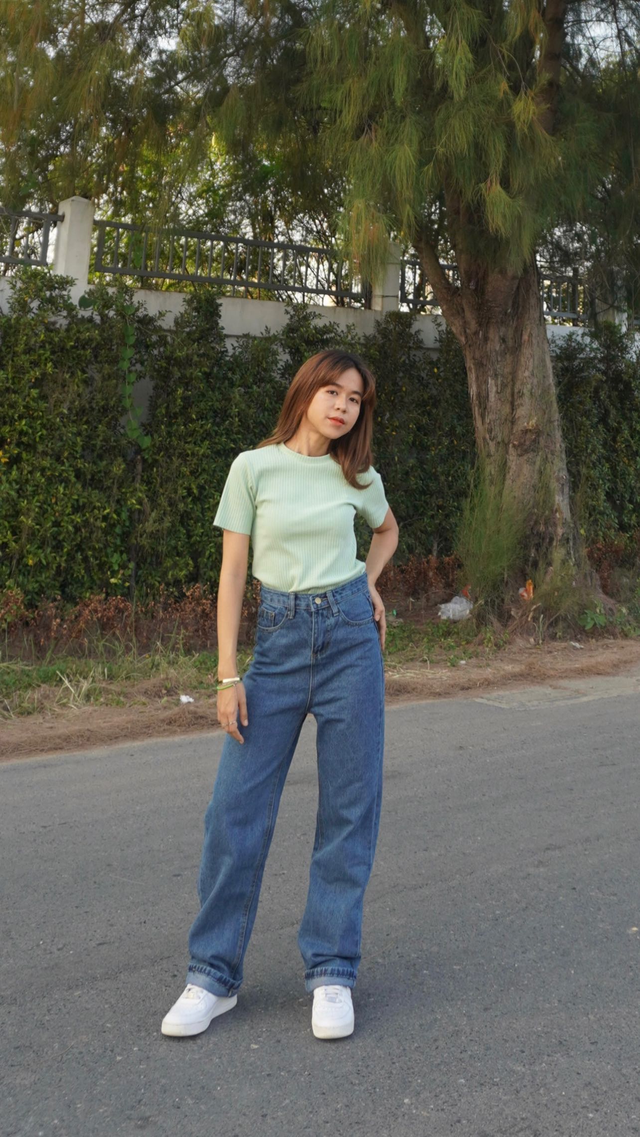 Jigsawjeans เสื้อคอกลมผ้าร่อง #jsmytee