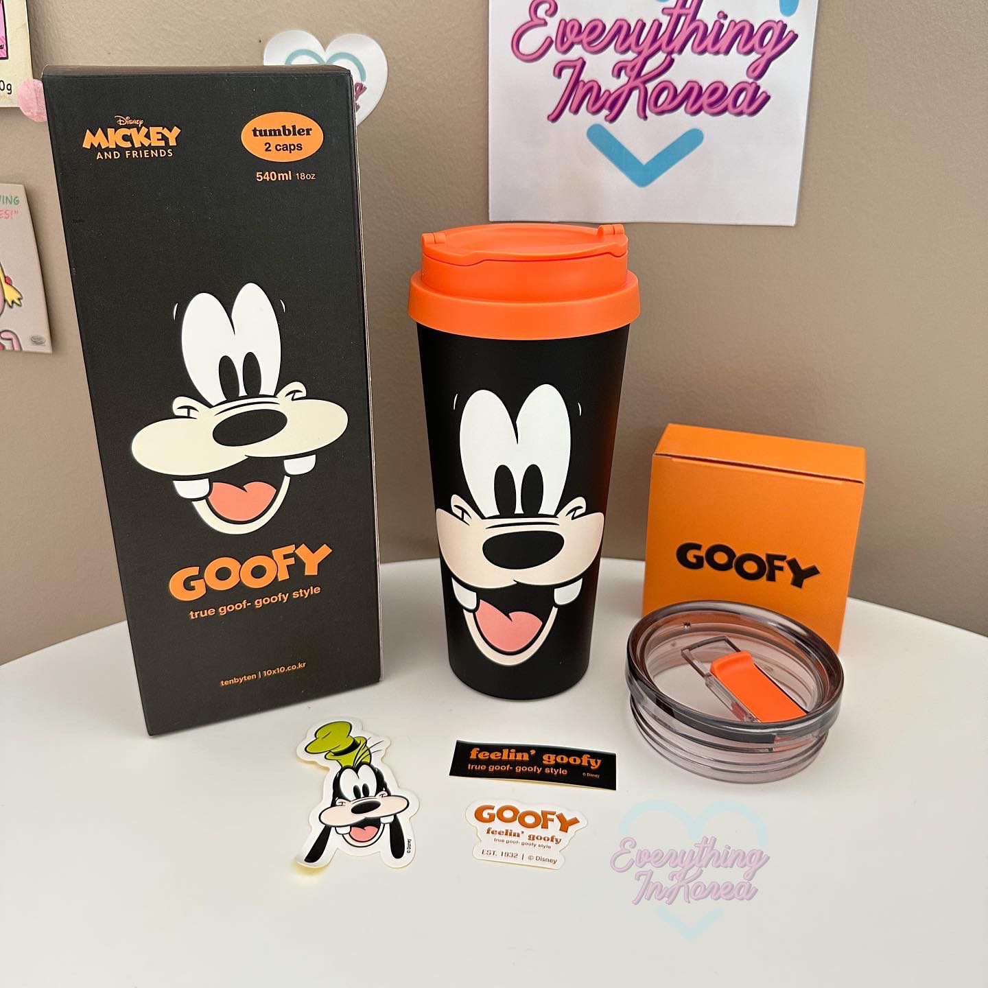 (พร้อมส่ง)GOOFY Tumbler540ml. เก็บความร้อน/ความเย็น