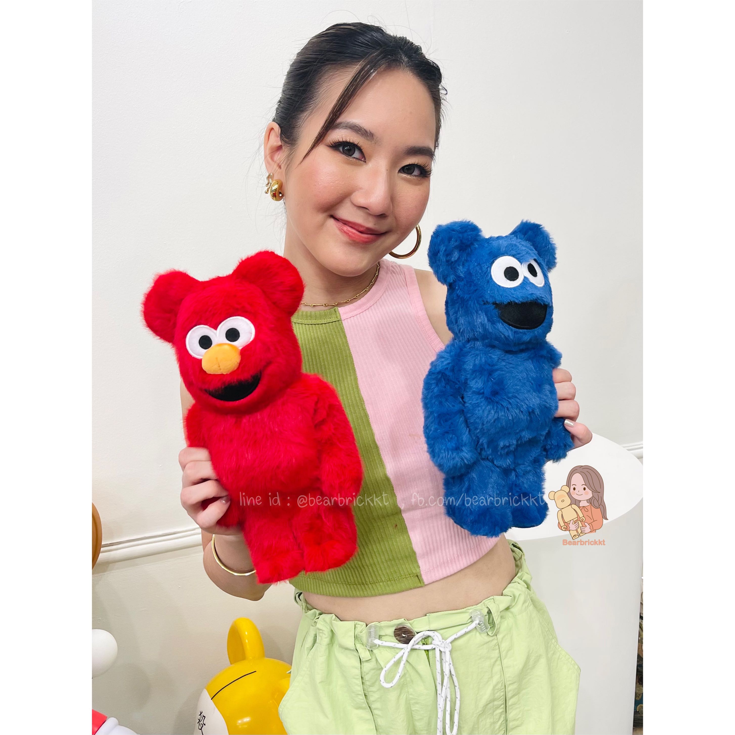 Bearbrick Elmo 2.0 Ver 400% , 1000%