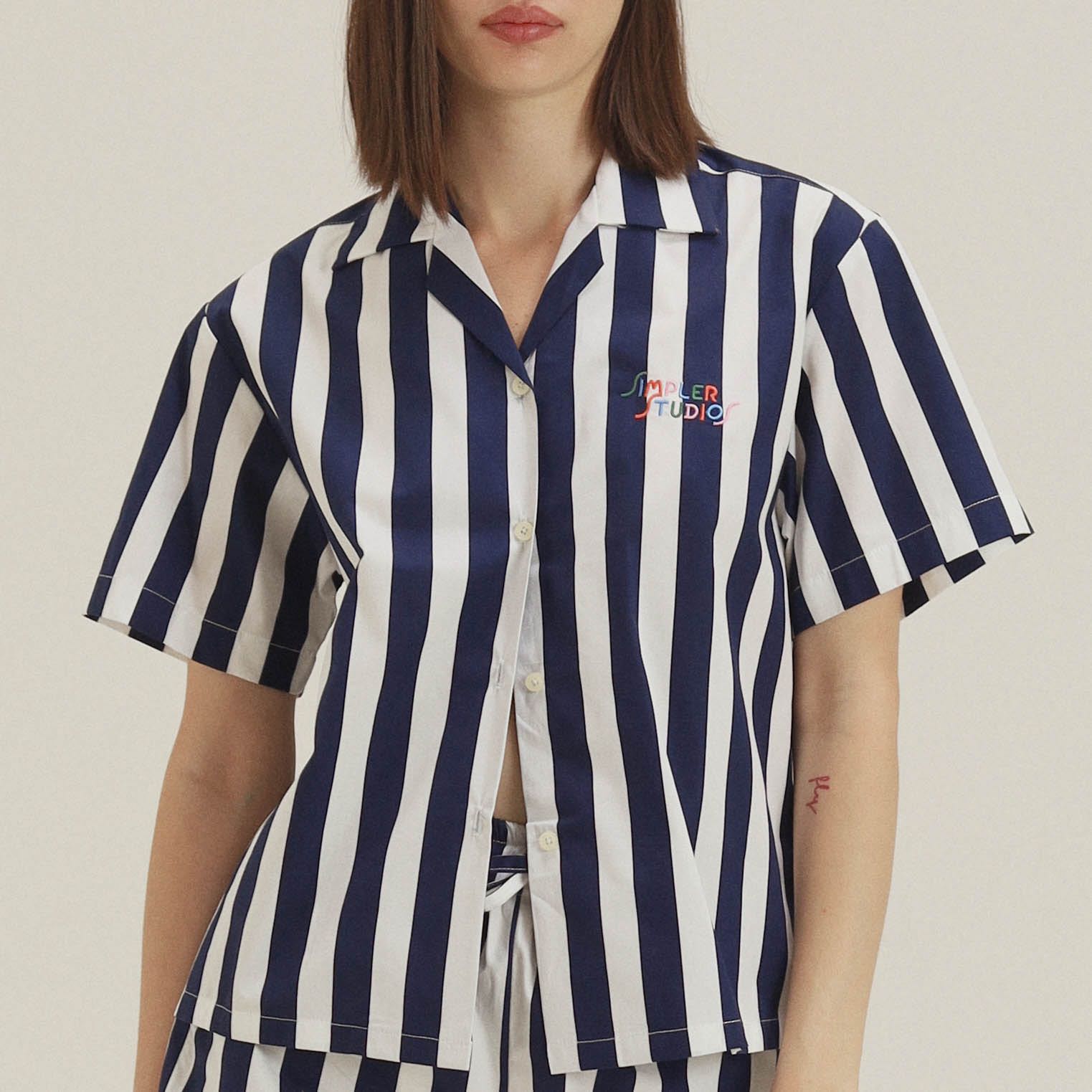 Striped Bench Shirt [เฉพาะเสื้อเชิ้ต]