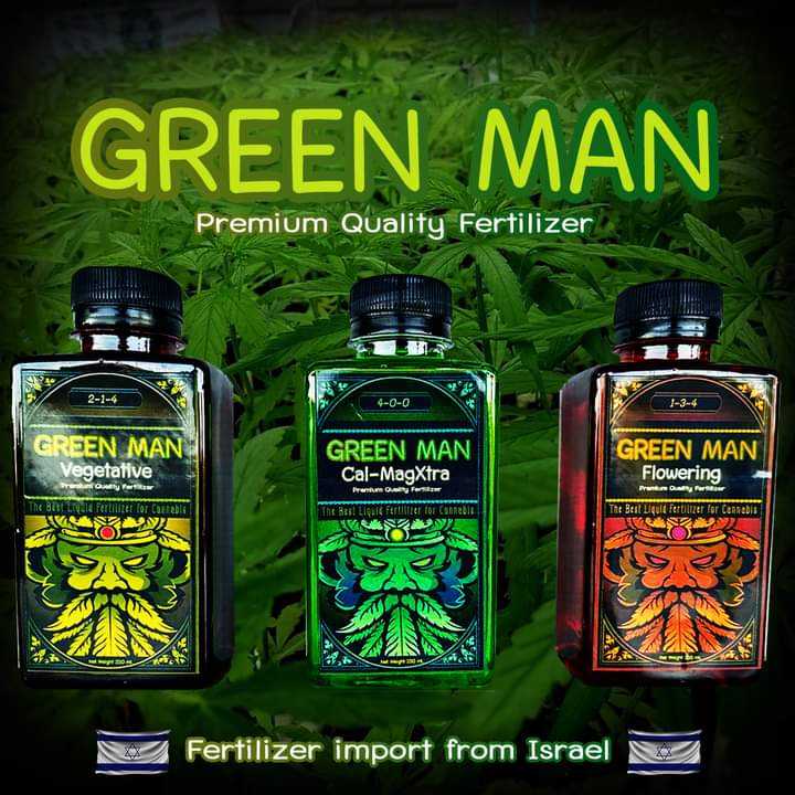 ปุ๋ยกัญสูตรเข้ม GREEN MAN ฉีดพ่นทางใบ ธาตุหลัก+ธาตุเสริม ผสมน้ำได้ 250 ลิตร ของดีราคาถูก