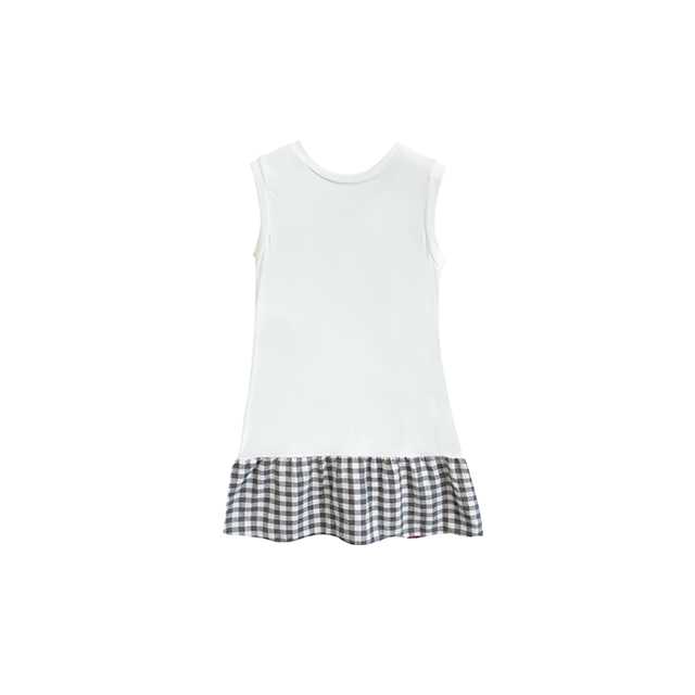 QueenCows Kids ชุดกระโปรง Malli Grey Dress (Grey)