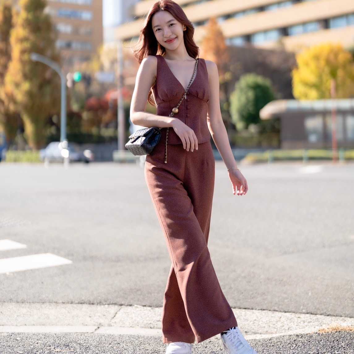 FLORI Pants สี Russet พร้อมส่ง