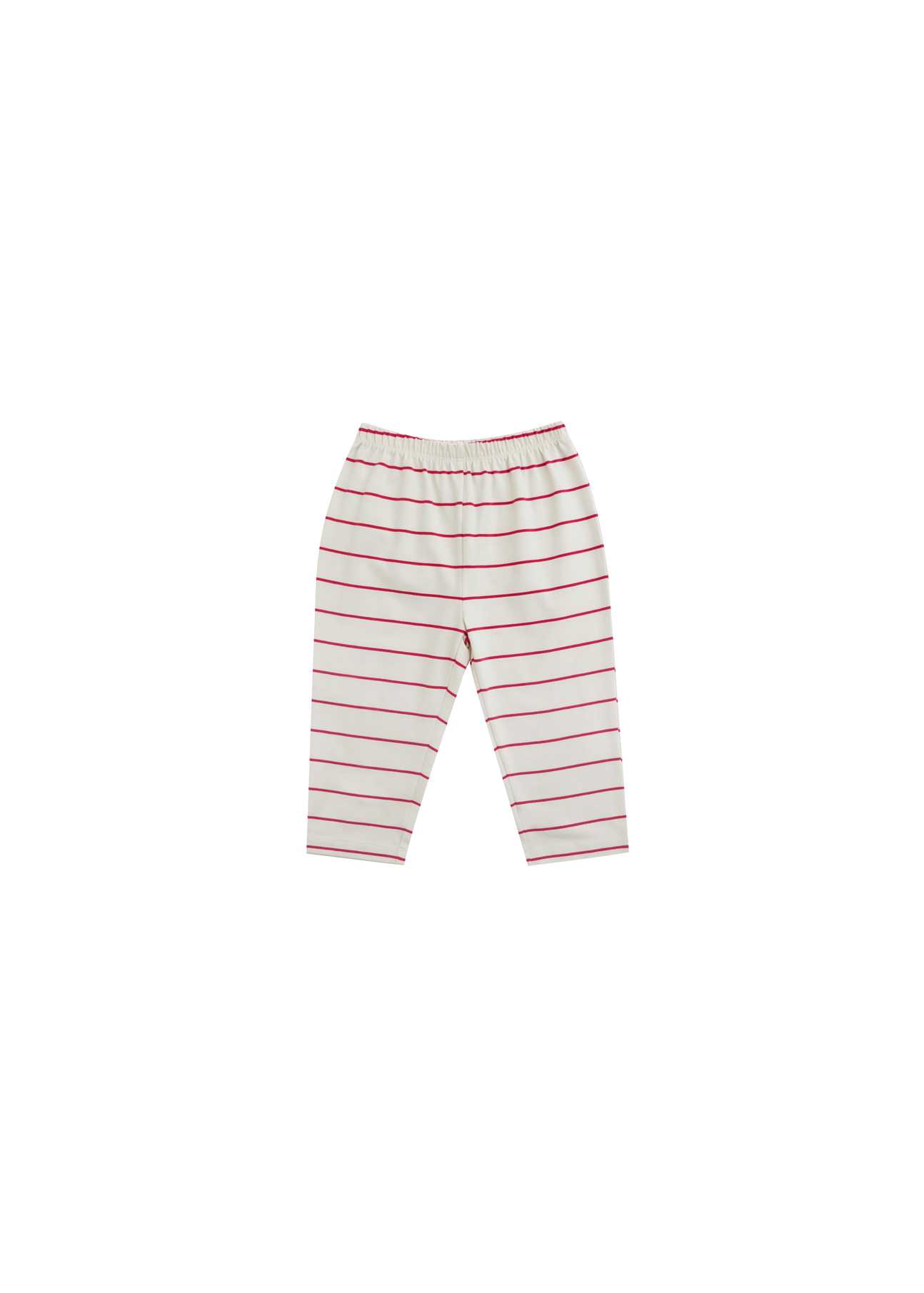 QueenCows Kids กางเกงขายาว Celin Stripe pant (Cream)