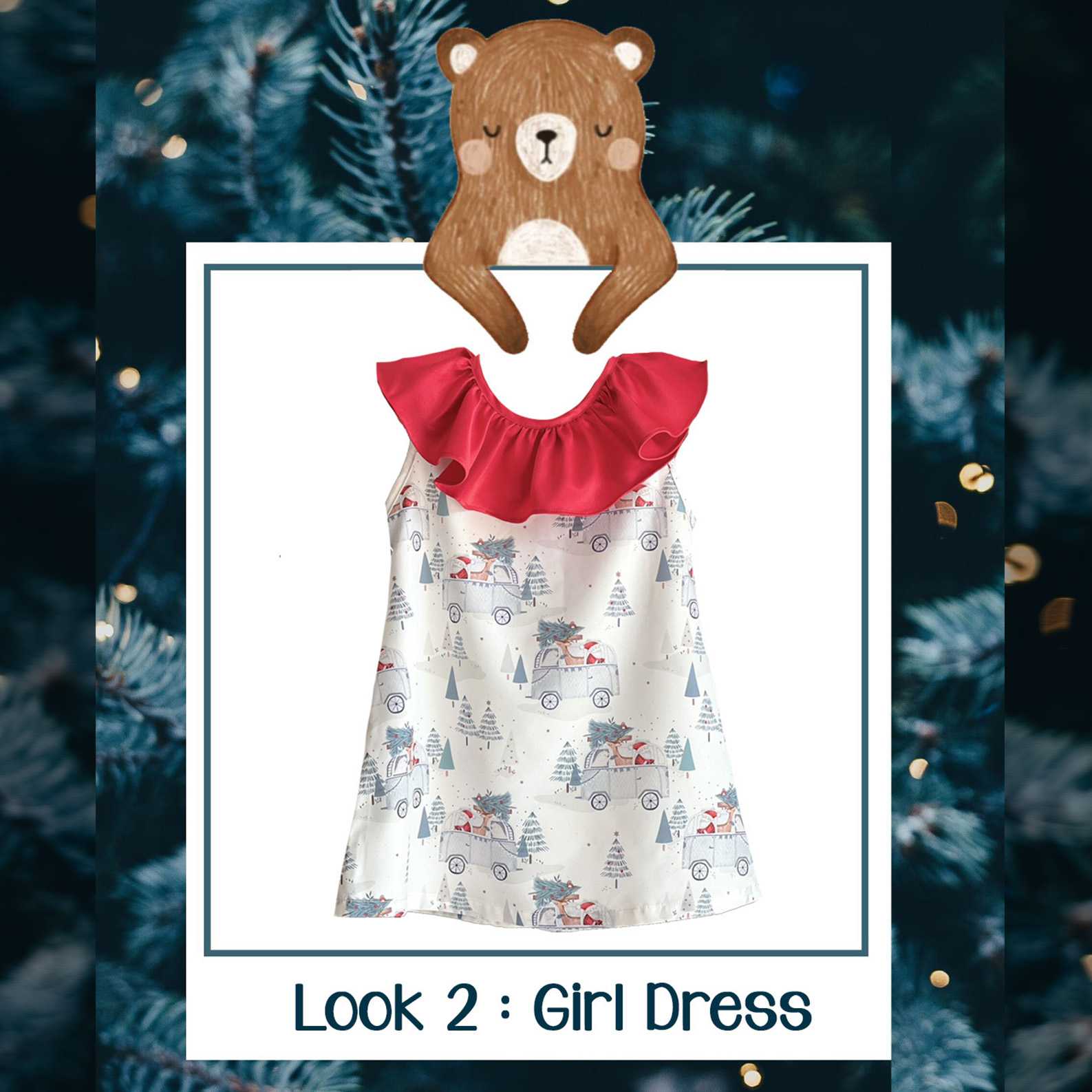 Winter Look 2 : Santa Dress