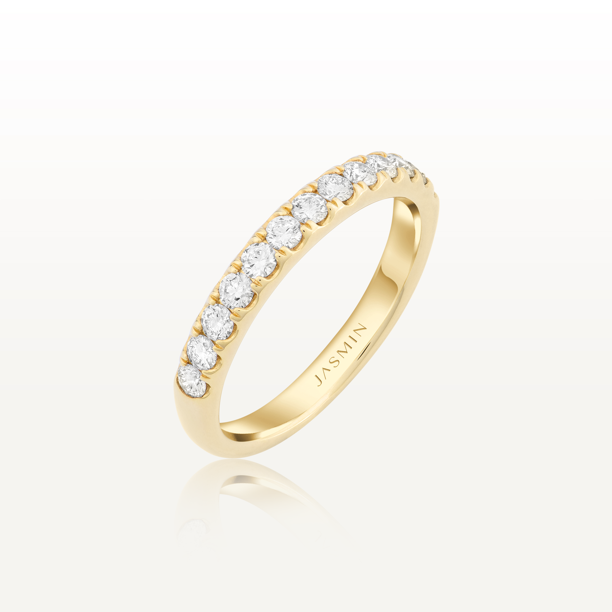 JASMIN Half Eternity Ring SG-R08