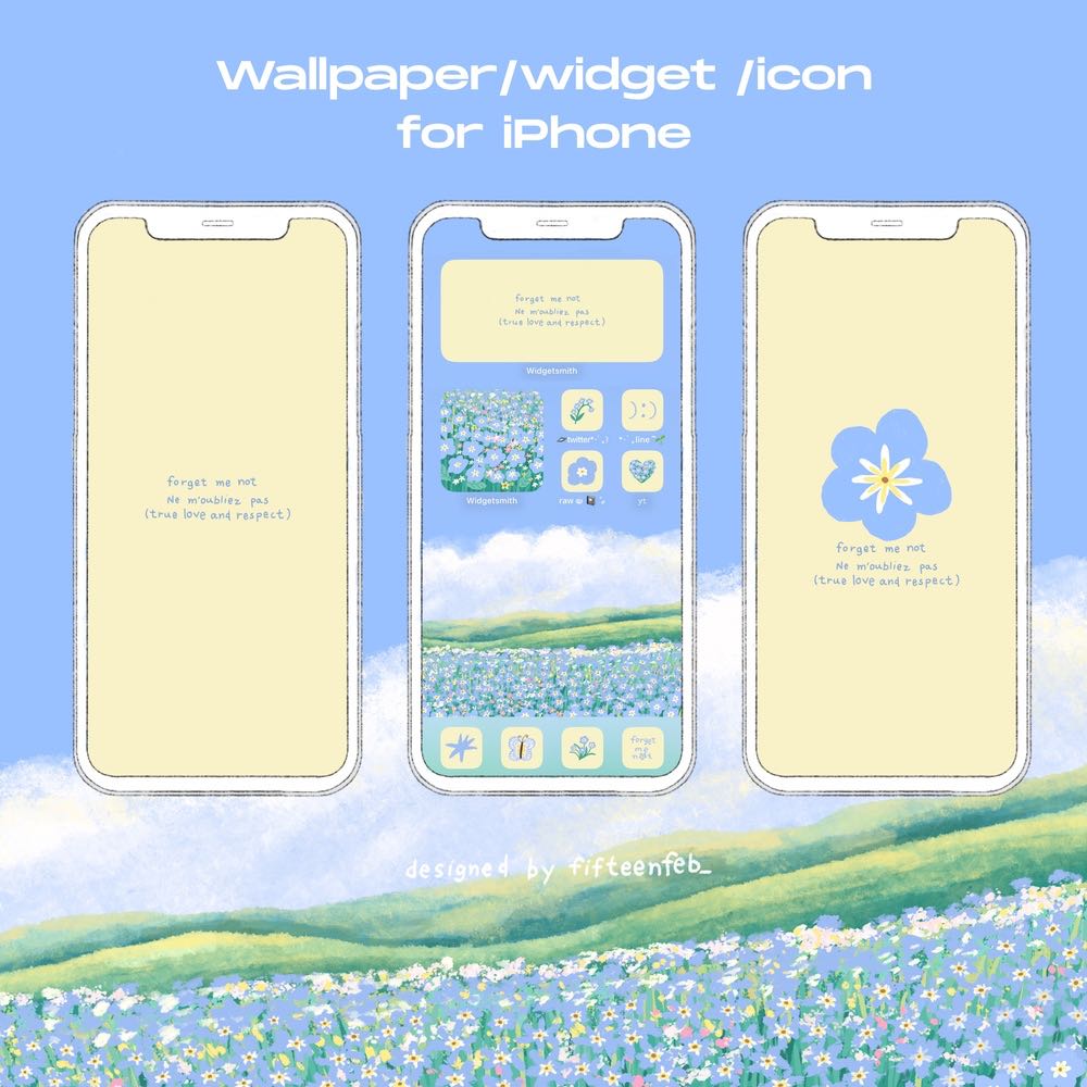 Wallpaper/widget/icon for iphone