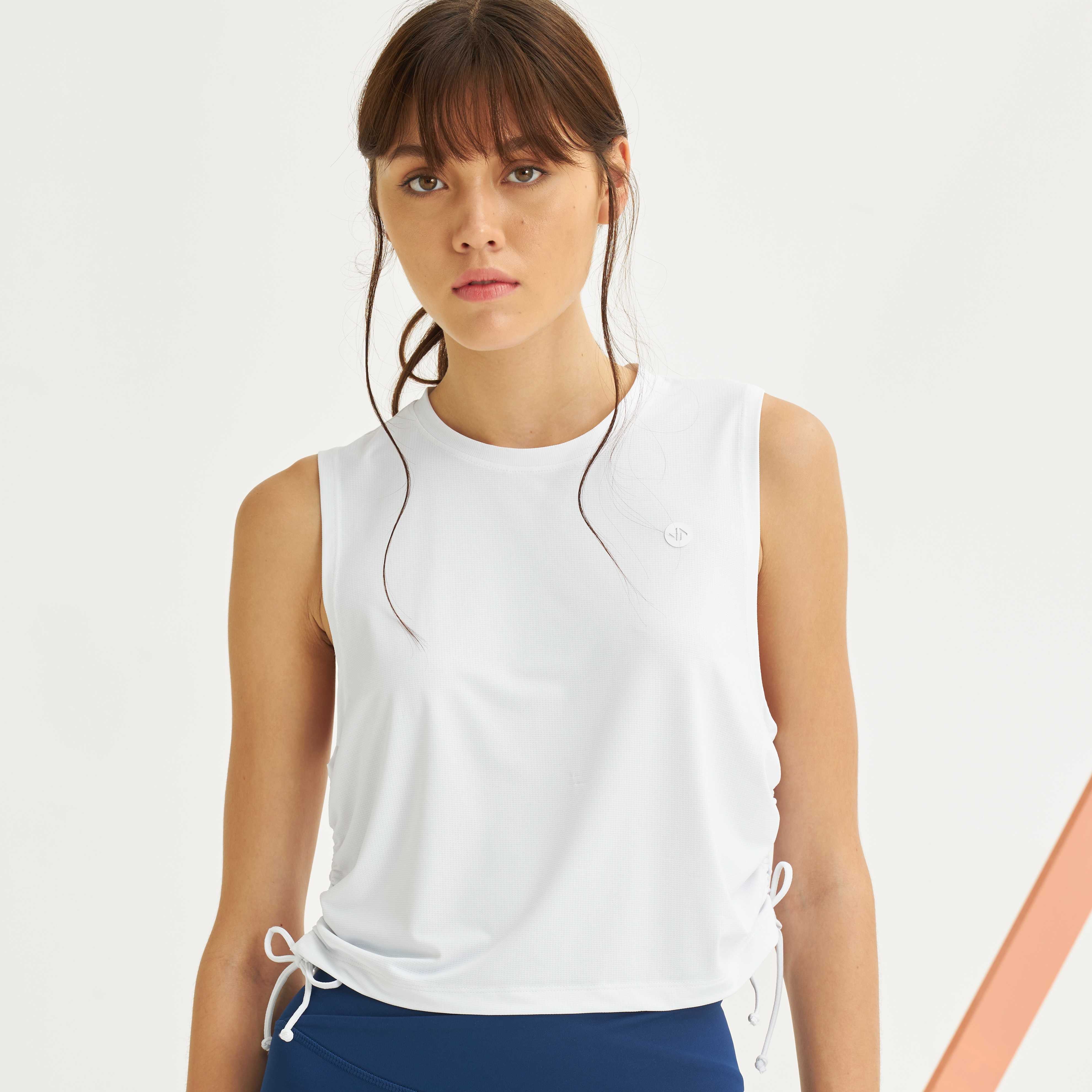 Sumgood Drawstring Sleeveless Tank