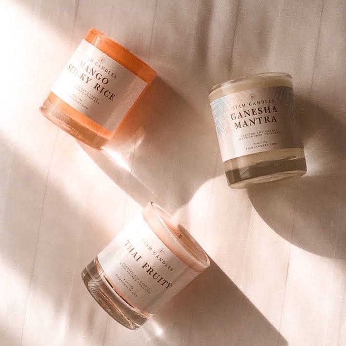 Mini Collection 2017 by Siam Candles เทียนหอมไขถั่วเหลืองขนาดมินิ 4 oz.