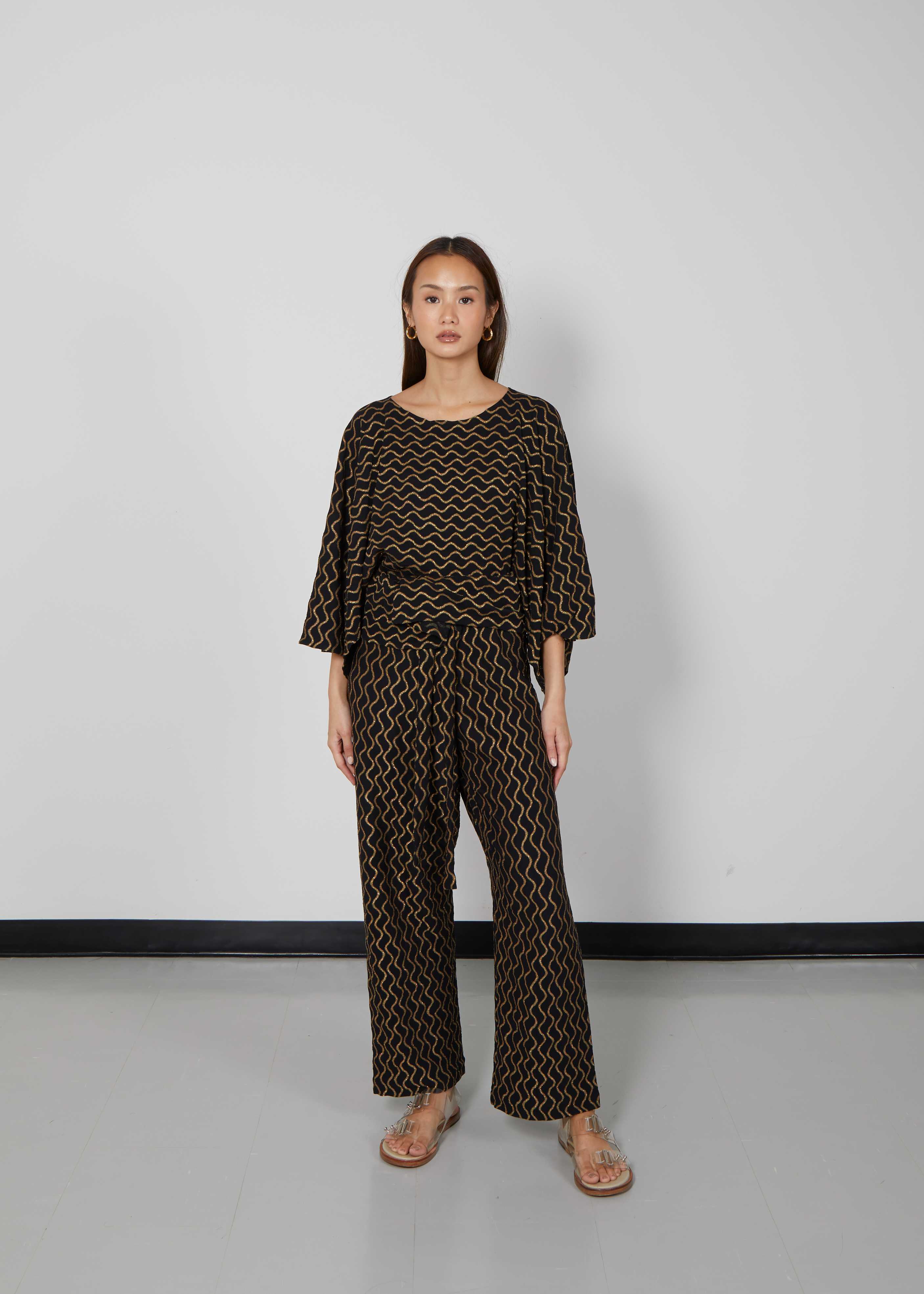Kimono Knit Leisure Pants
