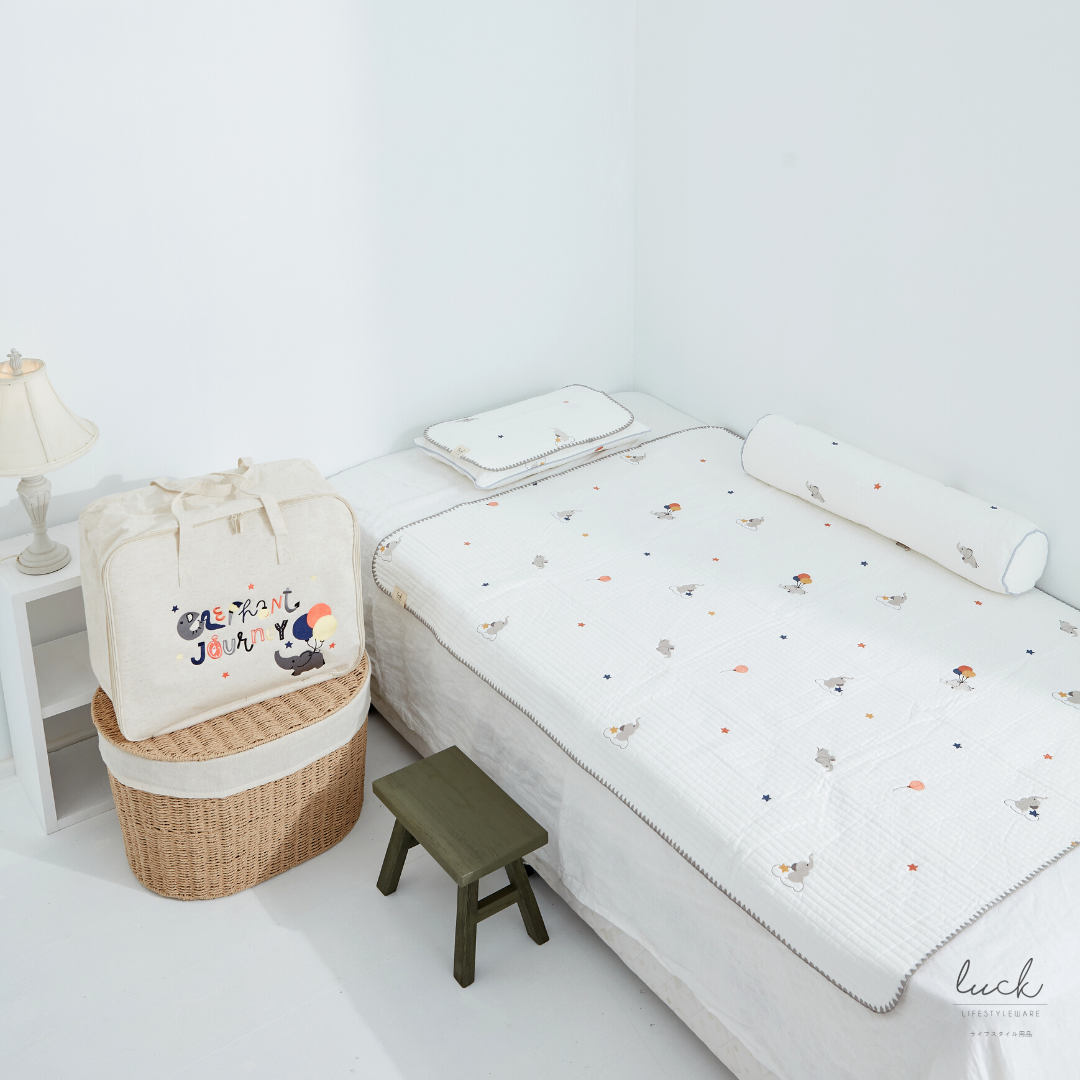 Baby Bedding Set with Journey Bag