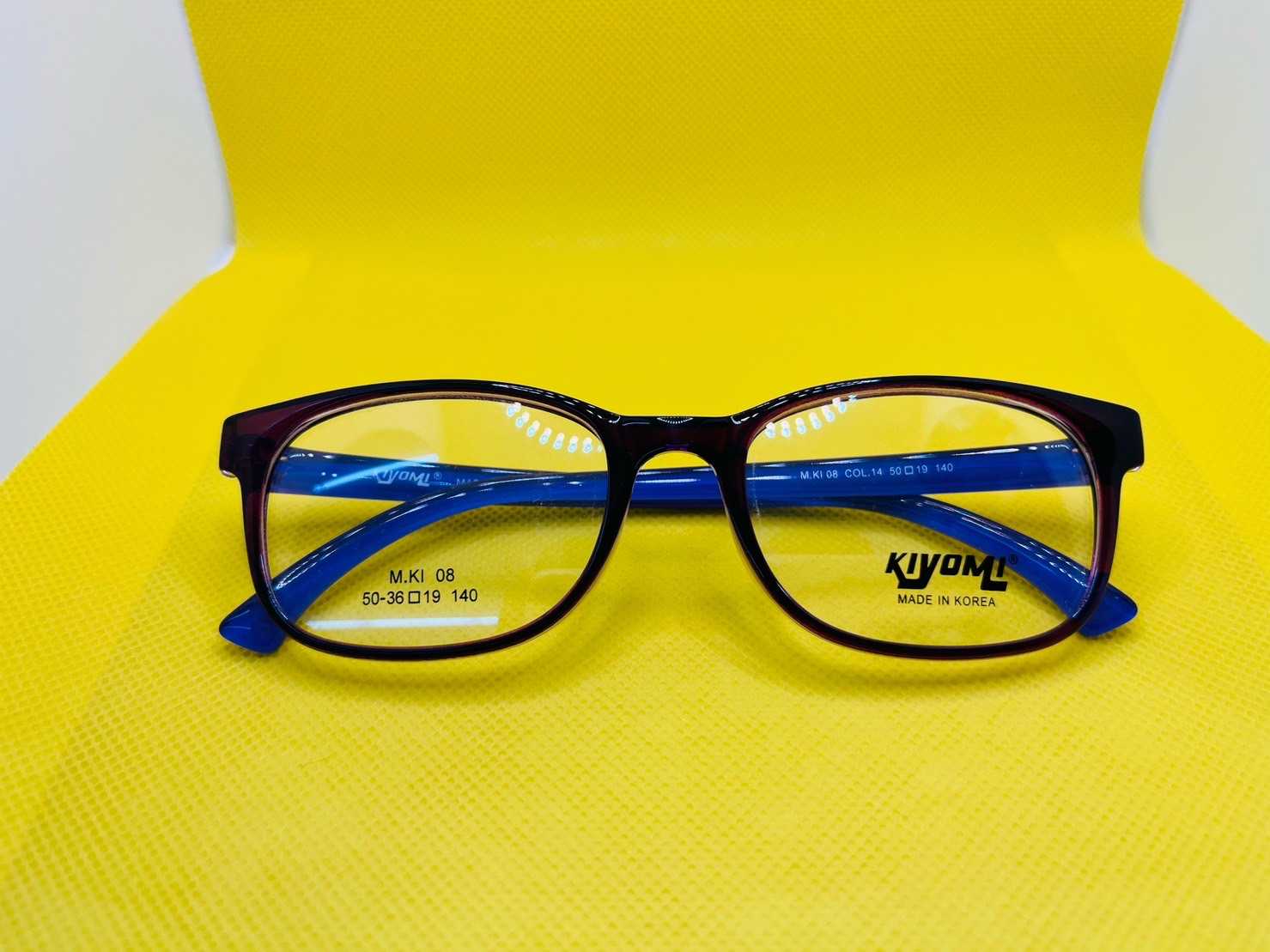 กรอบแว่นแบรนด์ Kiyomi สีน้ำเงิน