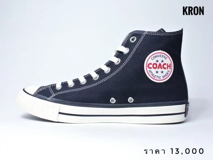 CONVERSE ADDICT COACH CANVAS HI BLACK JAPAN