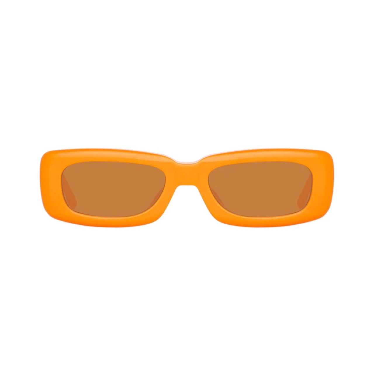 THE ATTICO MINI MARFA SUNGLASSES IN ORANGE