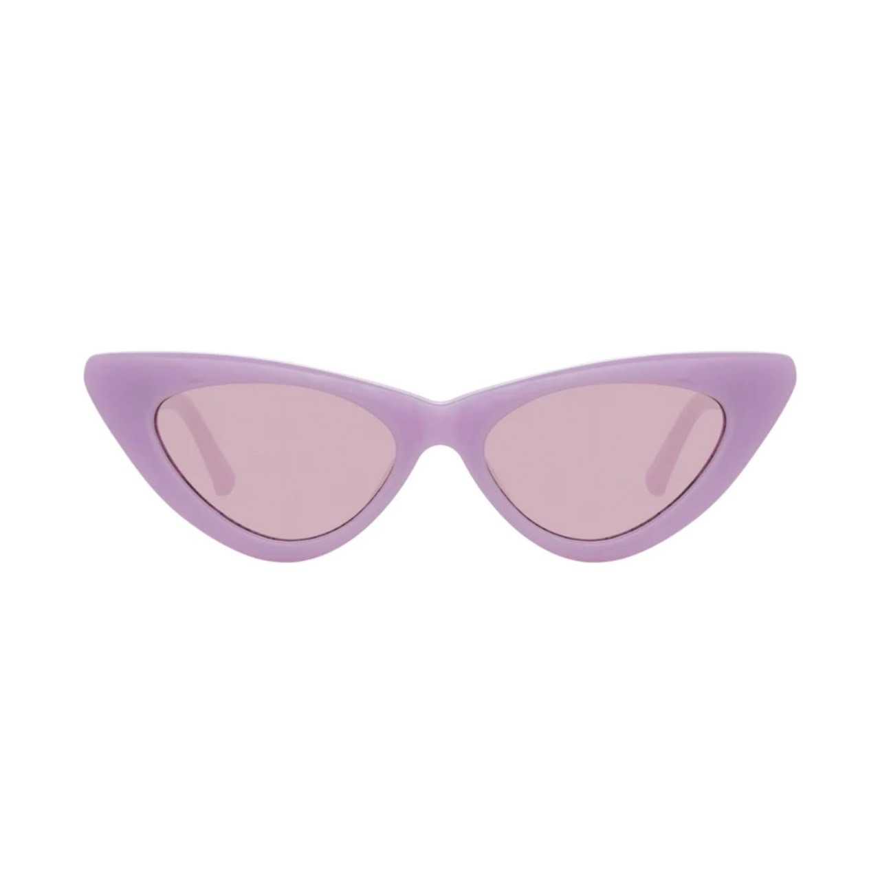 THE ATTICO DORA D-FRAME SUNGLASSES IN PINK