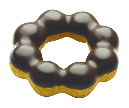 (064) พอน เดอ ริง ช็อกโกแลต (Pon de ring Chocolate)