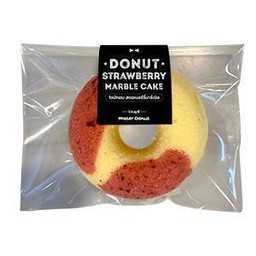 (087) โดนัทสตรอว์เบอร์รี่มาร์เบิ้ลเค้ก (Donut Strawberry Marble Cake)