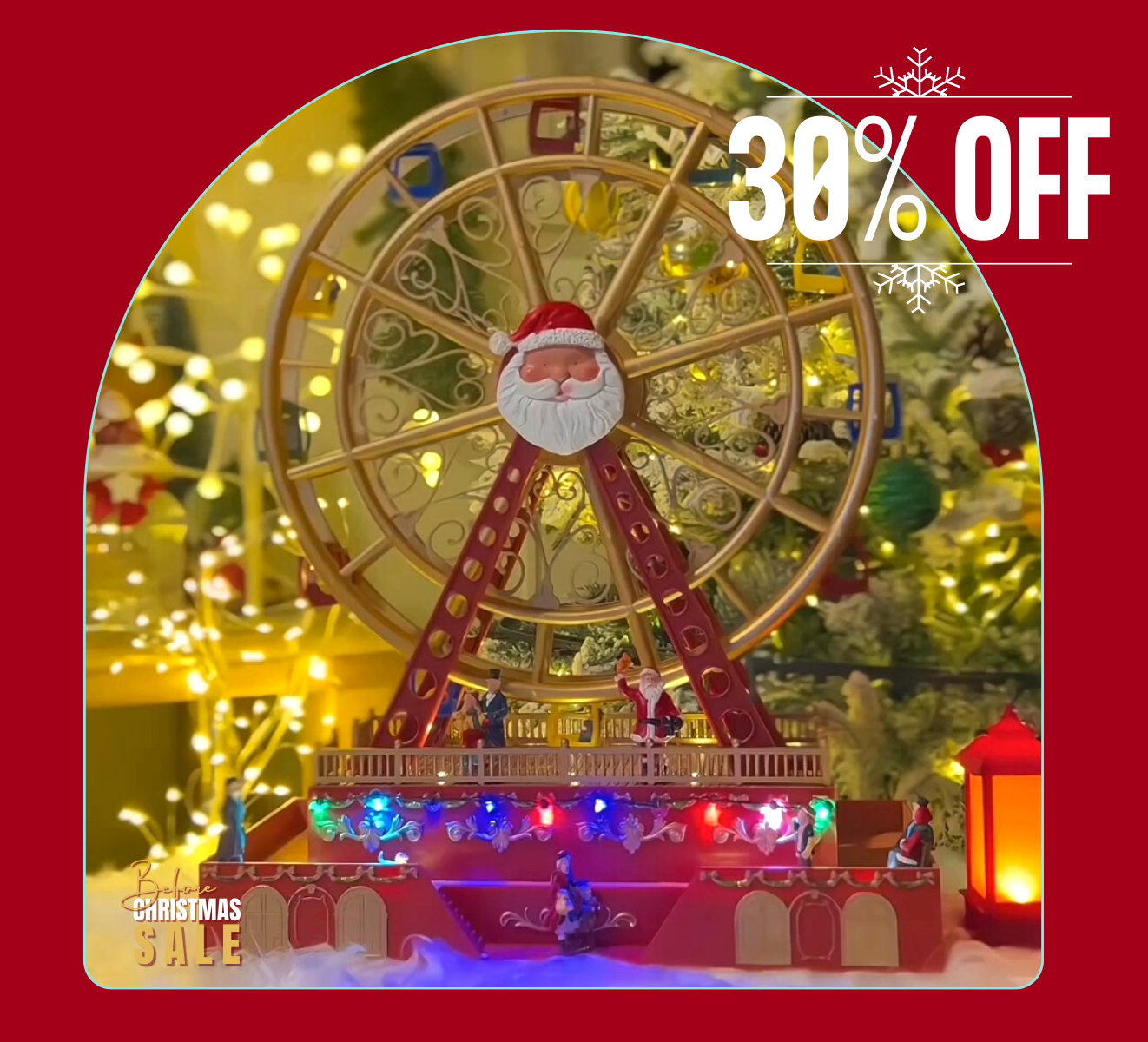 Before Christmas 30% OFF 