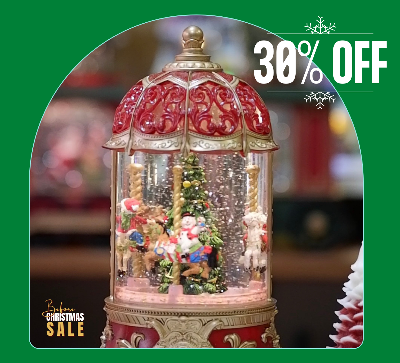 Before Christmas 30% OFF 