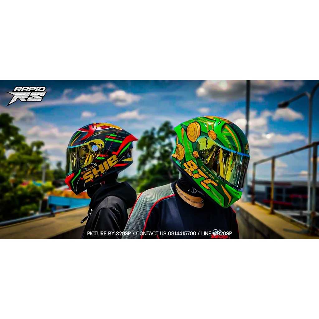 หมวกกันน็อค Bilmola Rapid RS 7 ลาย มาใหม่ ส่งไว