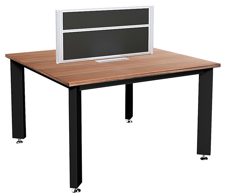 ชุด Work Station 2 ที่นั่ง รุ่น BWS-120 (B-WALNUT)