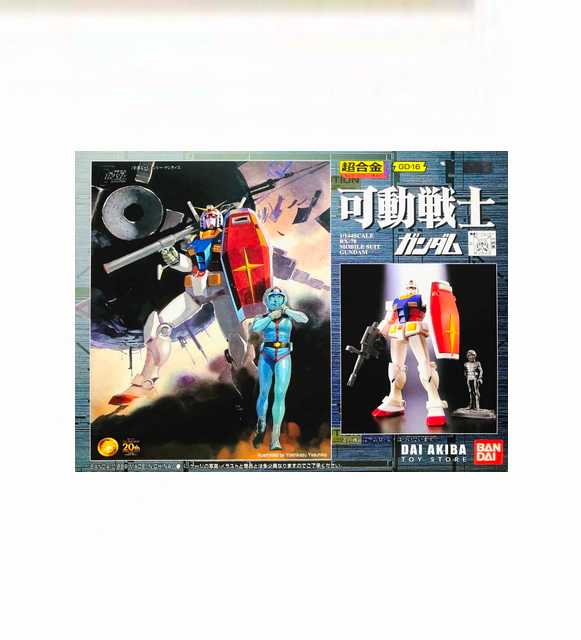 BANDAI CHOGOKIN GUNDAM RX-78 1/144
