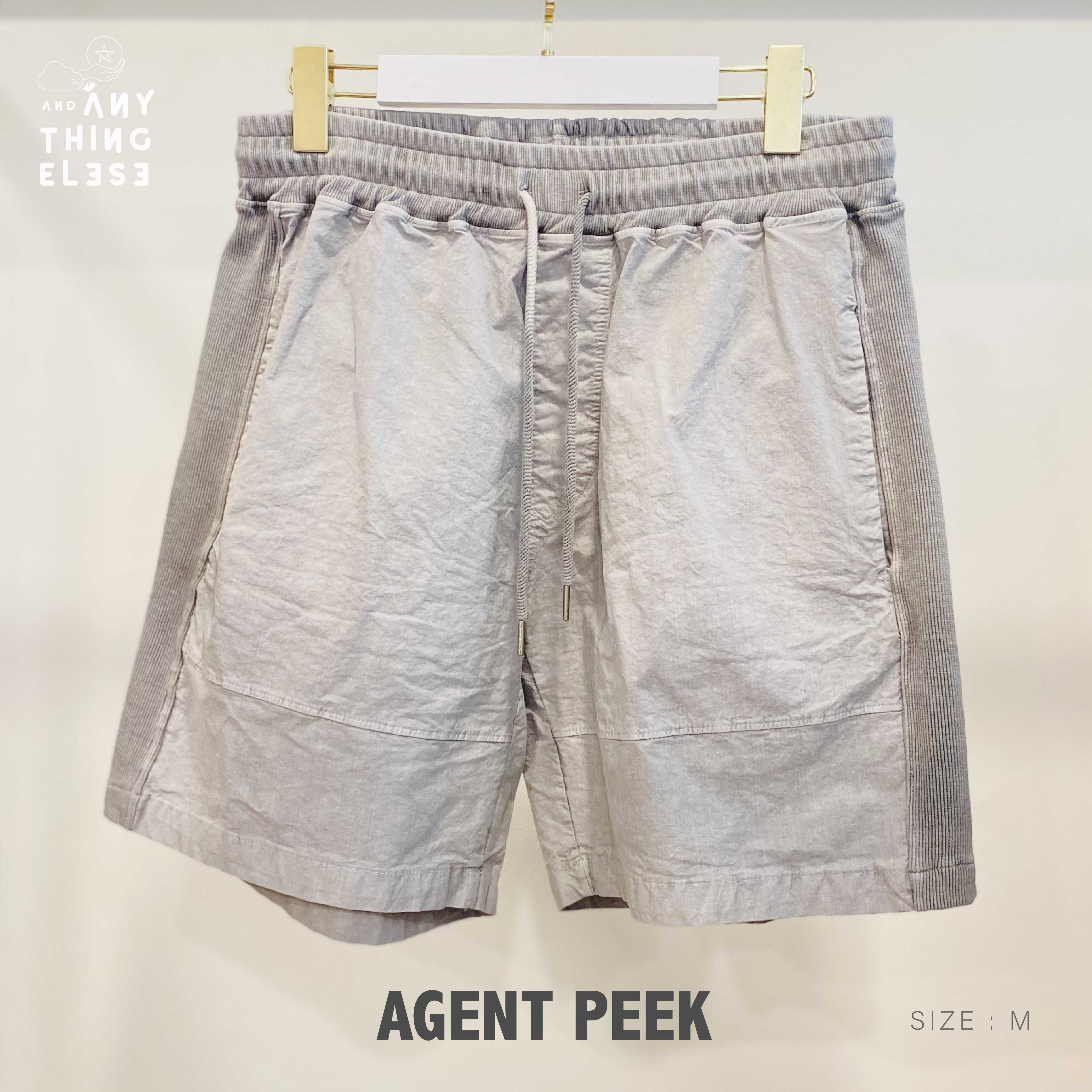 [USED] AGENT PEEK กางเกงสามส่วน สีเทา (size M)