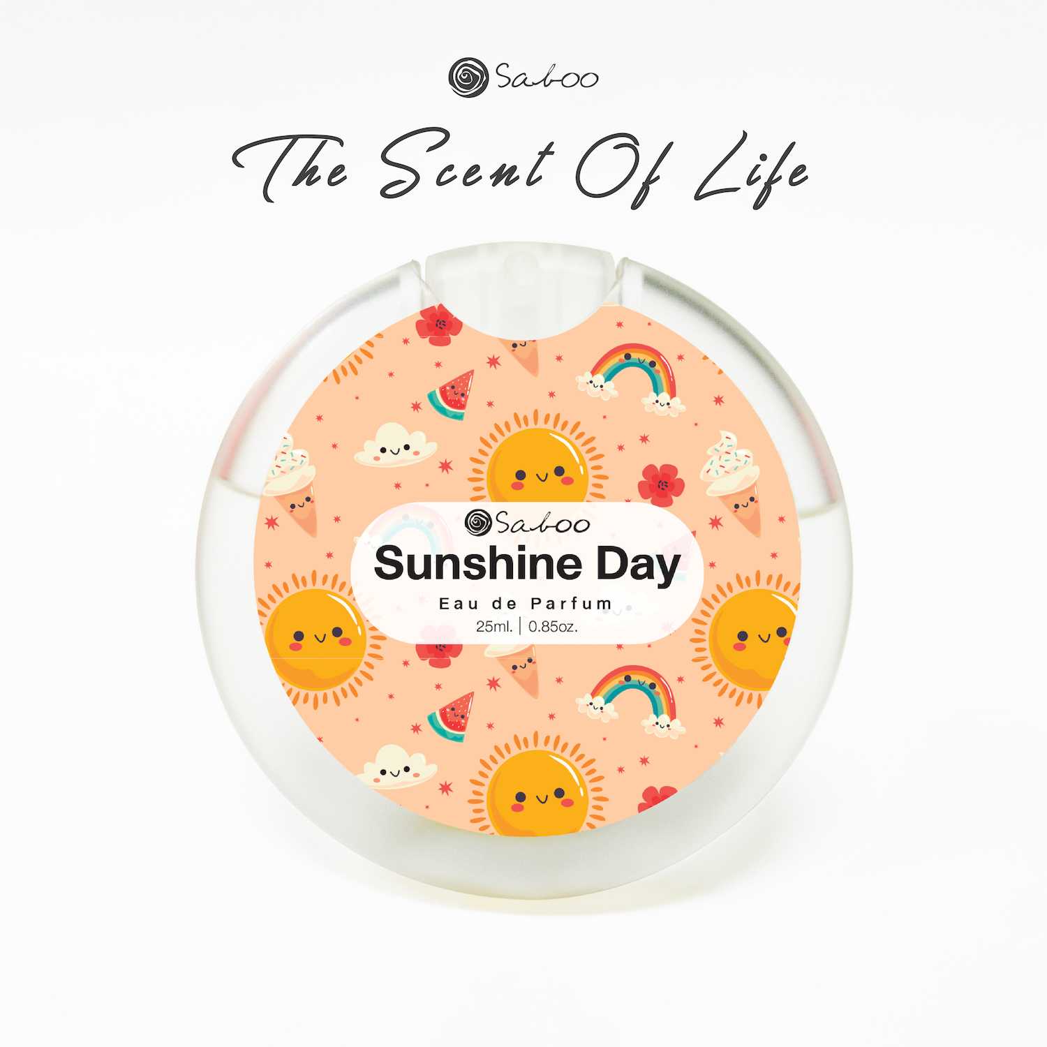 The Scent Of Life สเปรย์น้ำหอมฉีดผิวกาย กลิ่น Sunshine Day ขนาด 25ml.