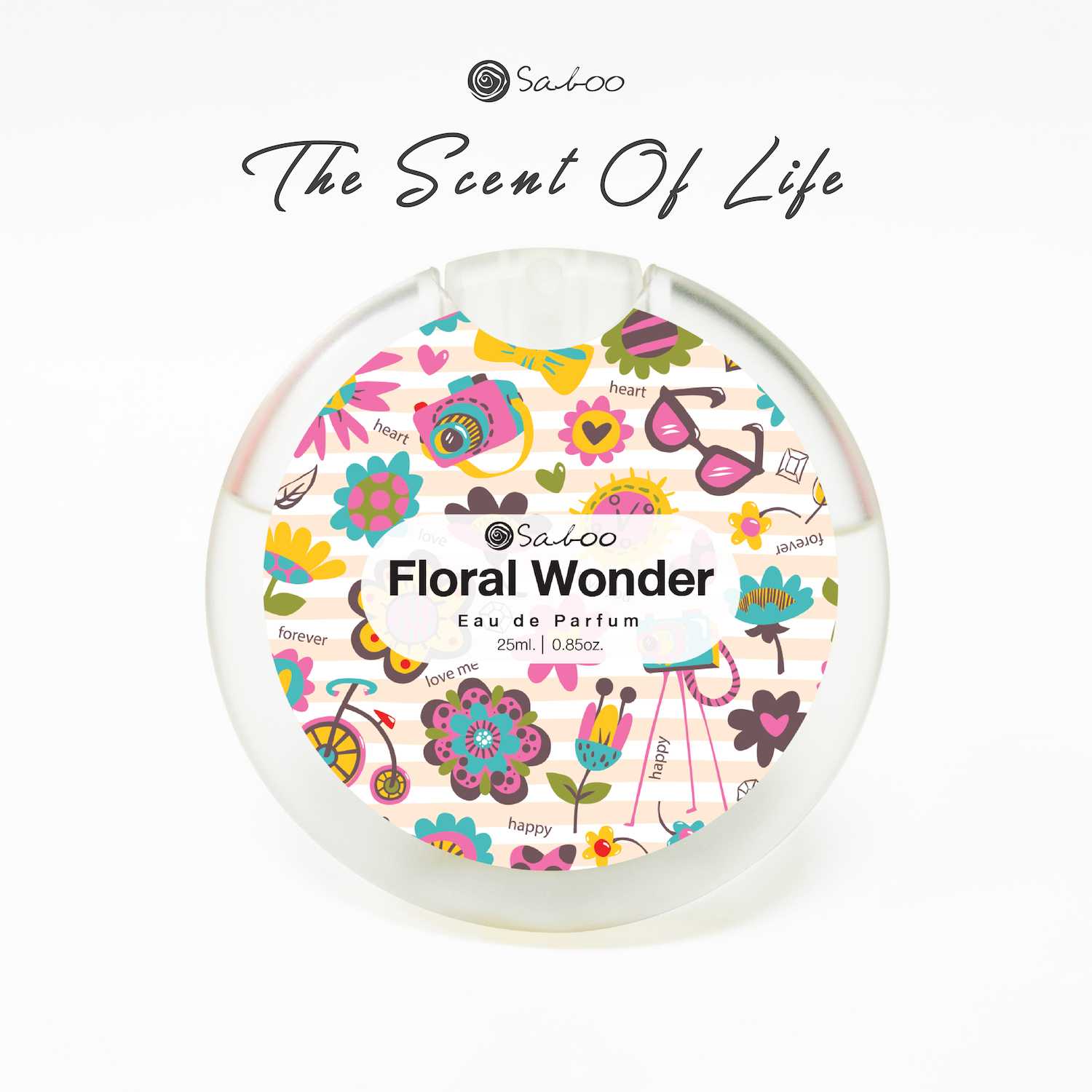 The Scent Of Life สเปรย์น้ำหอมฉีดผิวกาย กลิ่น Floral Wonder ขนาด 25ml.