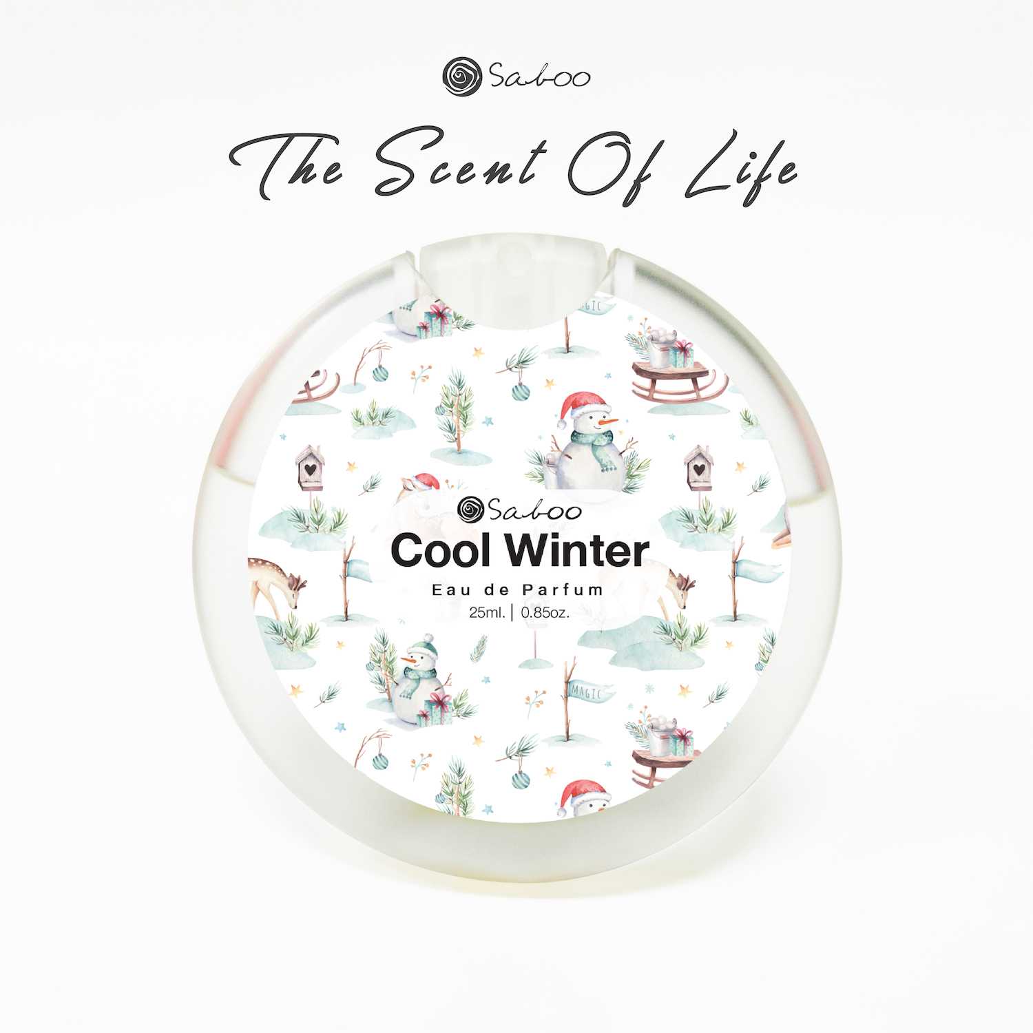 The Scent Of Life สเปรย์น้ำหอมฉีดผิวกาย กลิ่น Cool Winter ขนาด 25ml.
