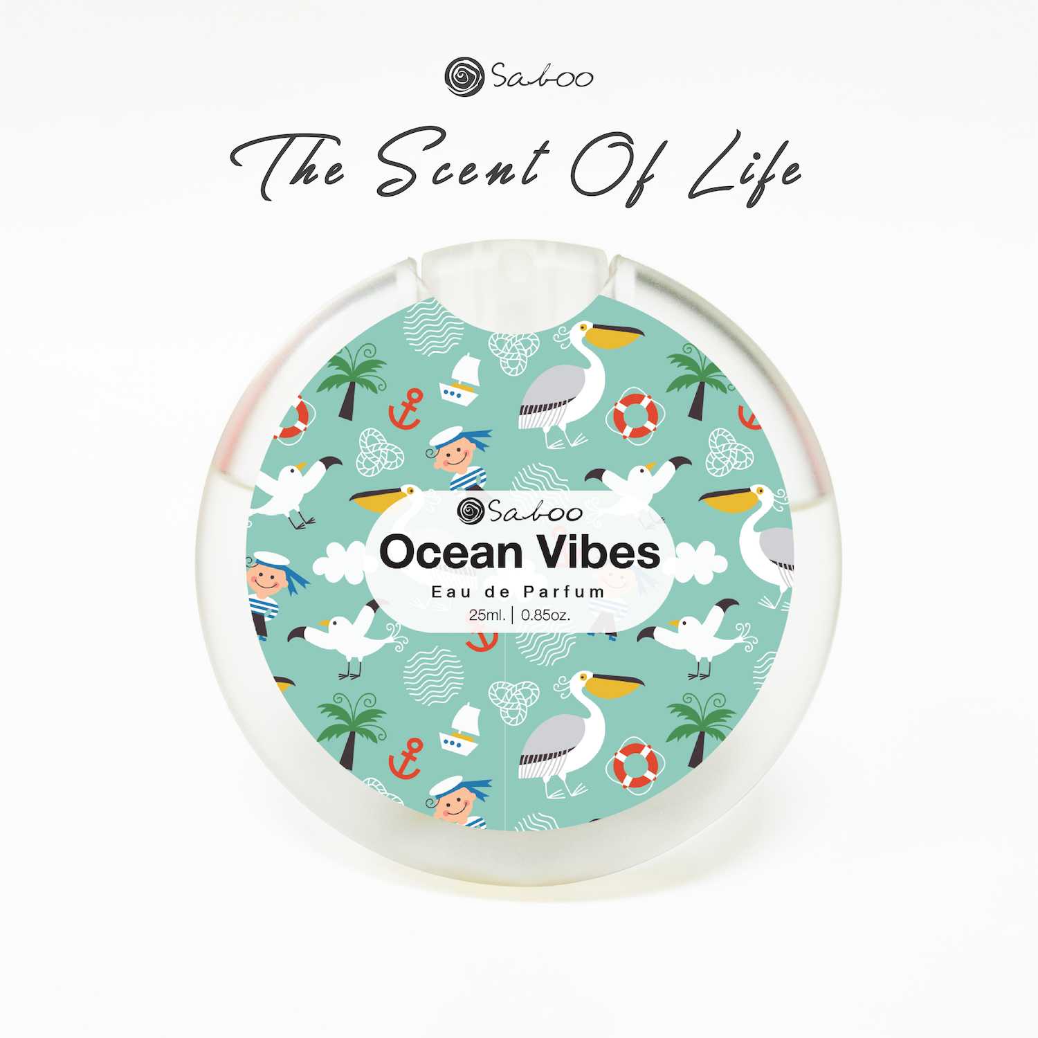 The Scent Of Life สเปรย์น้ำหอมฉีดผิวกาย กลิ่น Ocean Vibes ขนาด 25ml.