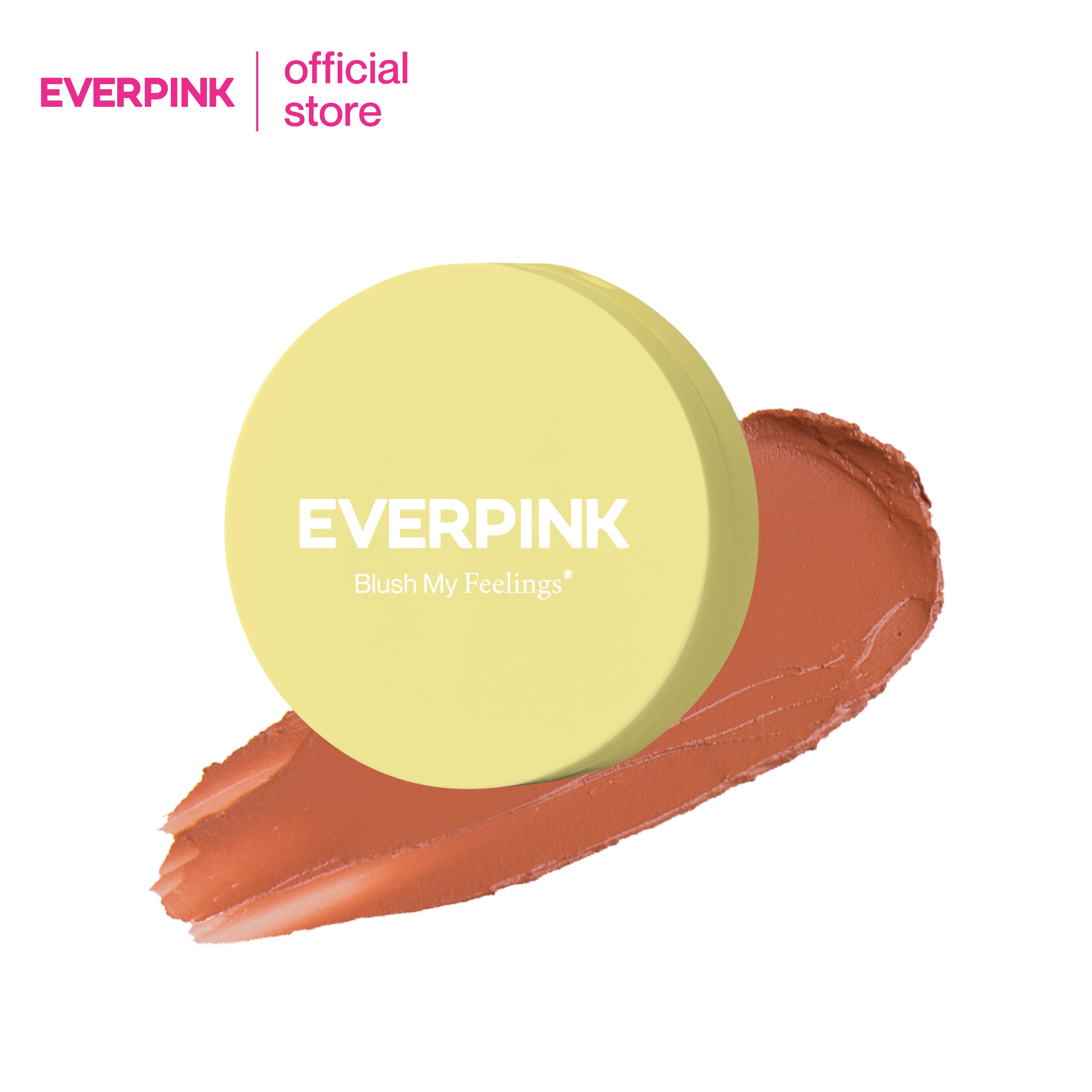 EVERPINK Blush My Feelings #01 Sooo Good : บลัชออนเนื้อครีม บางเบาไร้ความมัน [EXP: Dec25]