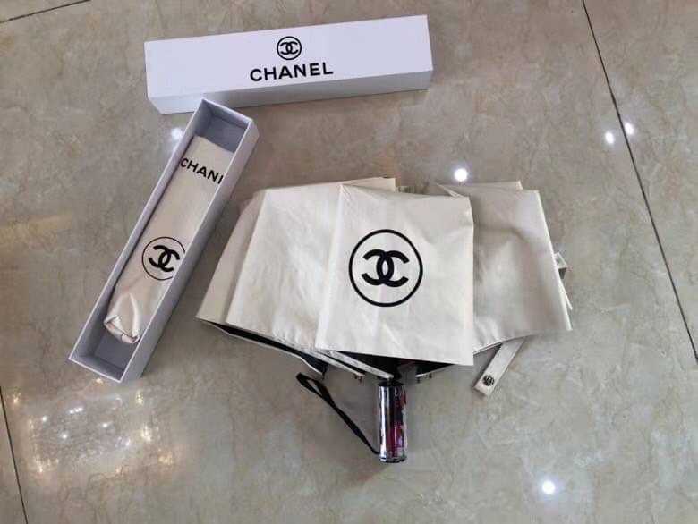 CHANEL AUTOMATIC UV UMBRELLA ร่มพับอัตโนมัติ ขนาดพกพา กันแดด กันฝน แบรนด์ชาแนล
