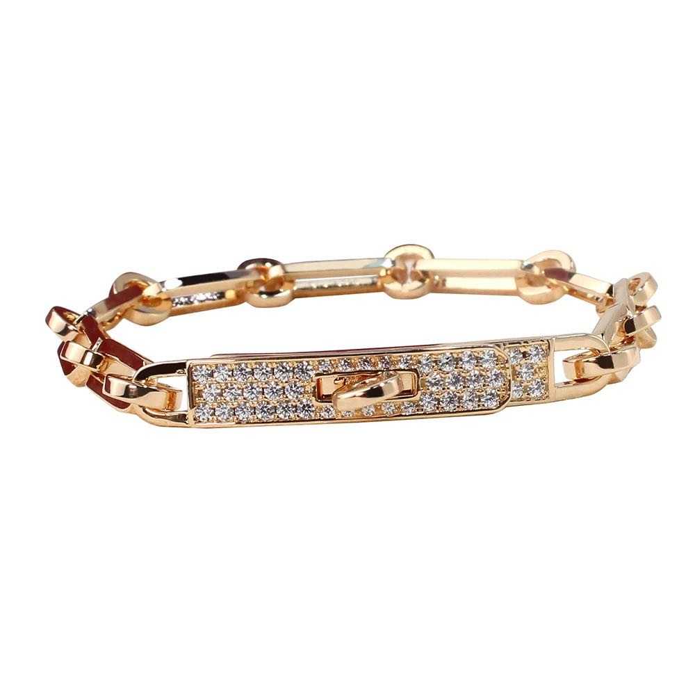 กำไล Hermes สี rose gold