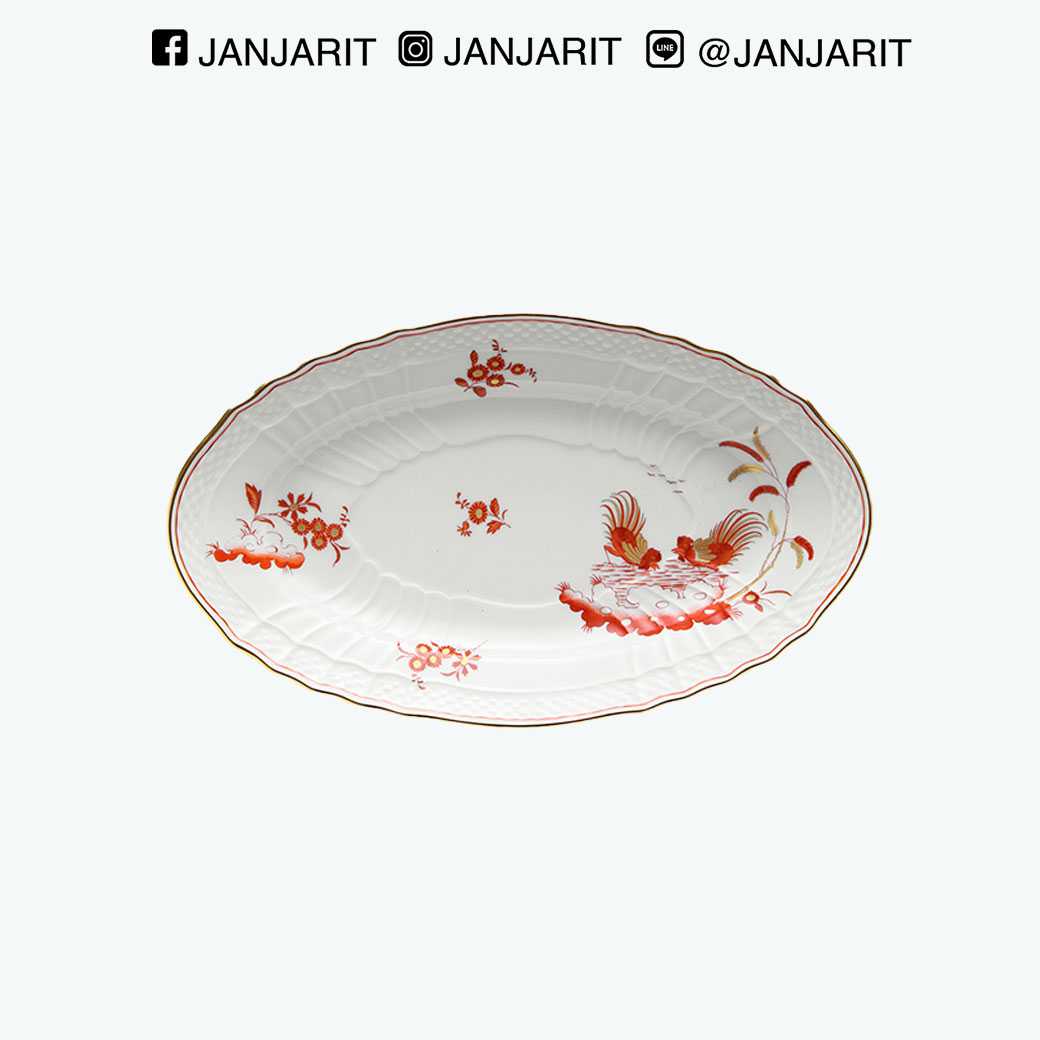 จานวงรี9” Richard Ginori - Oval Plate