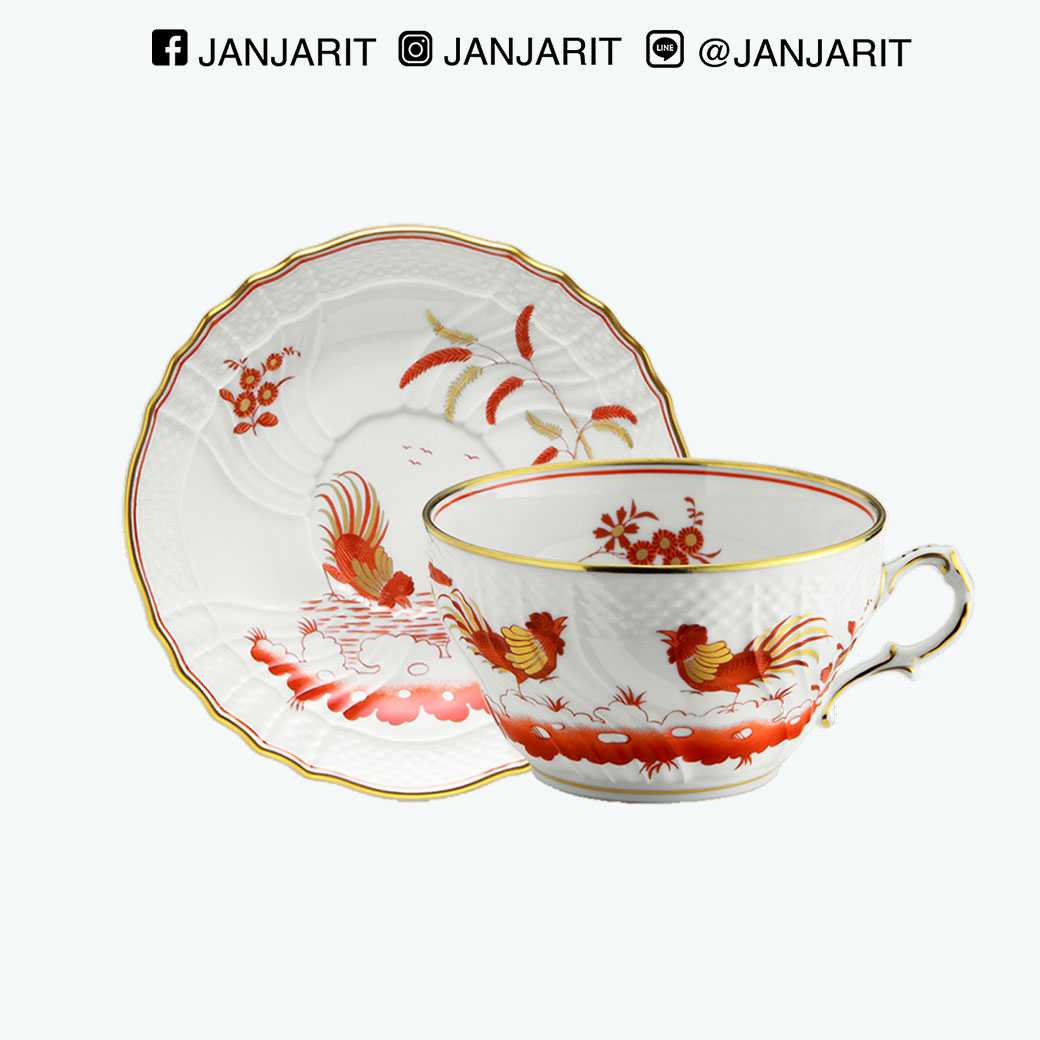 ชุดถ้วยชาพร้อมจานรอง Richard Ginori Tea cup&saucer