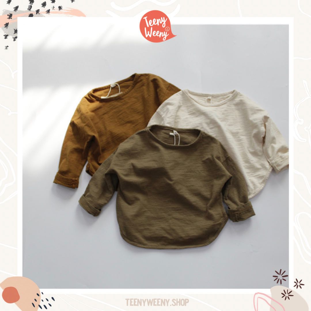 Teenyweeny.shop - เสื้อแขนยาวสไตลมินิมอล