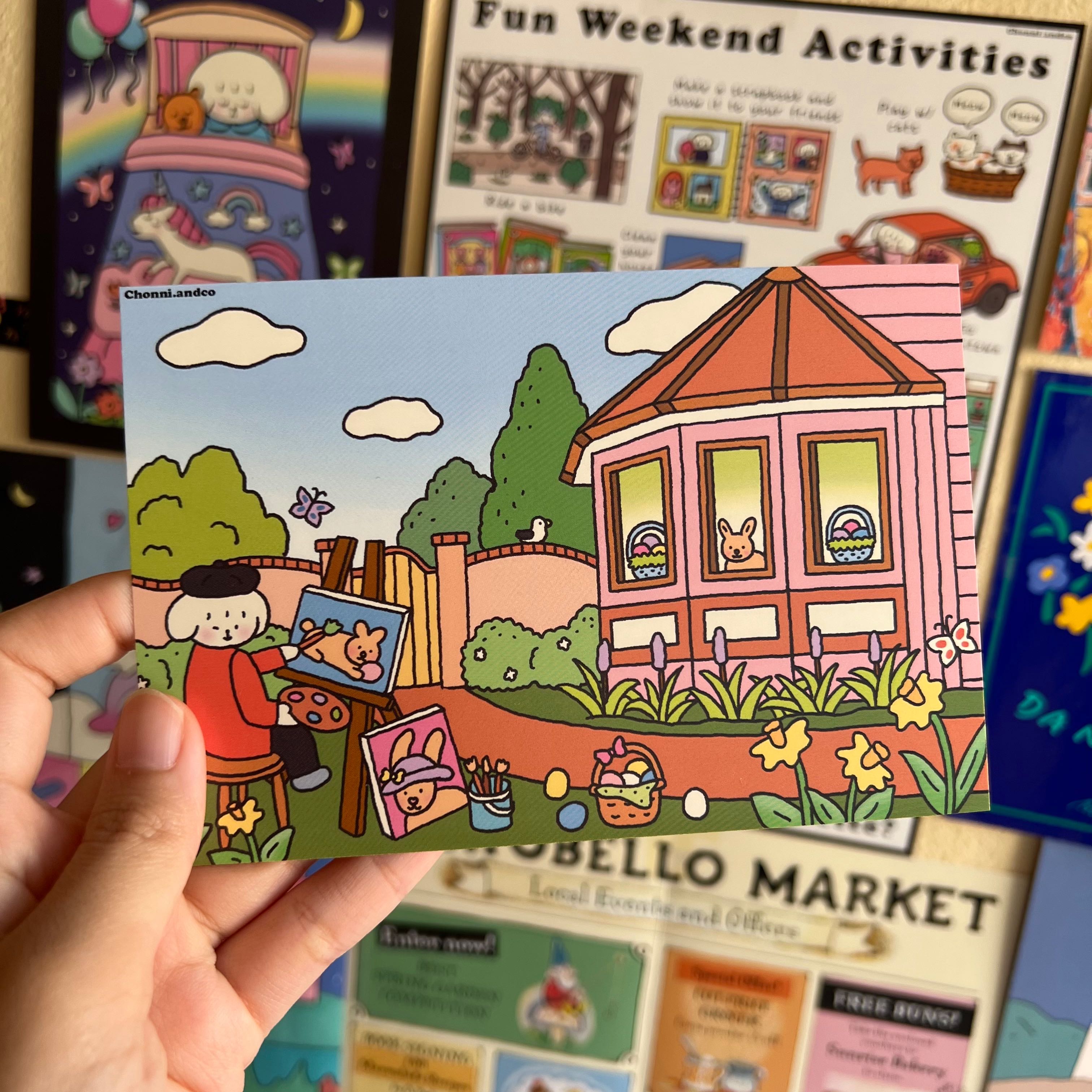 Garden Postcard