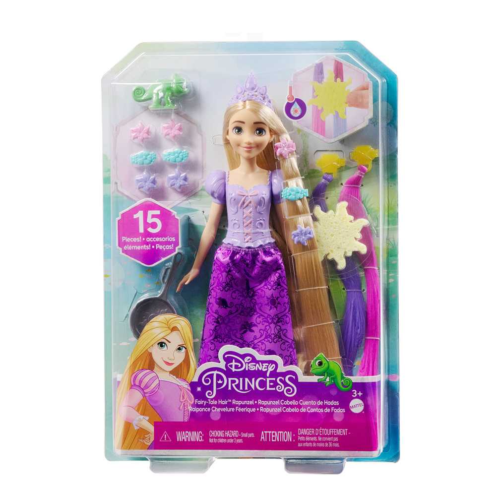 Disney Princess FAIRY TALE HAIR Rapunzel Doll (HLW18)