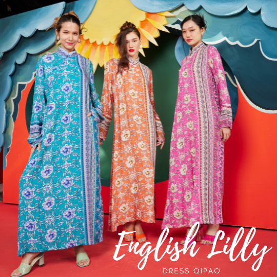 Dress Qipao - English Lilly