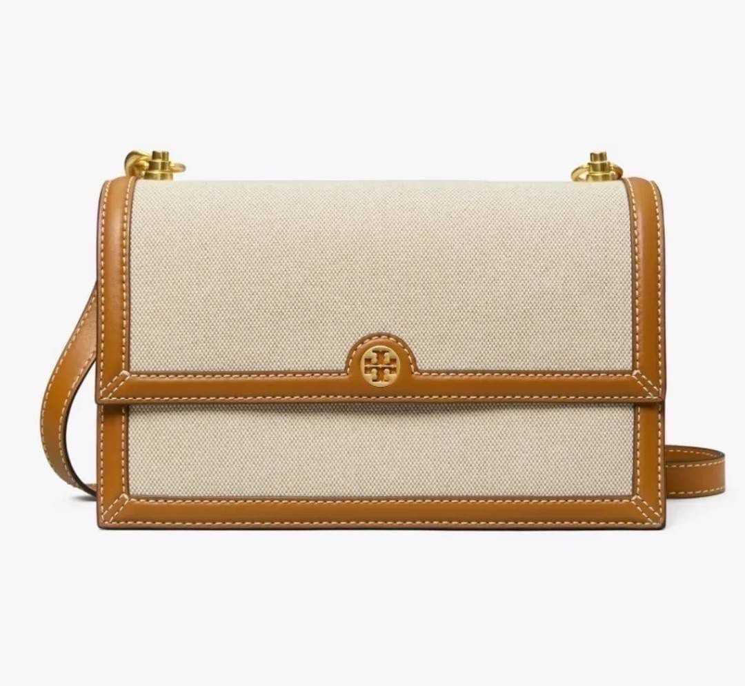 Tory Burch T Monogram Leather Shoulder Bag