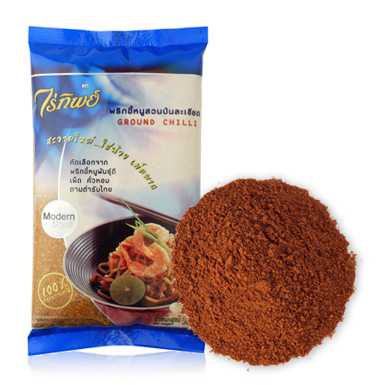 พริกป่นห่อ 100 กรัม ถุงฟ้าไร่ทิพย์ (แพ็ค)