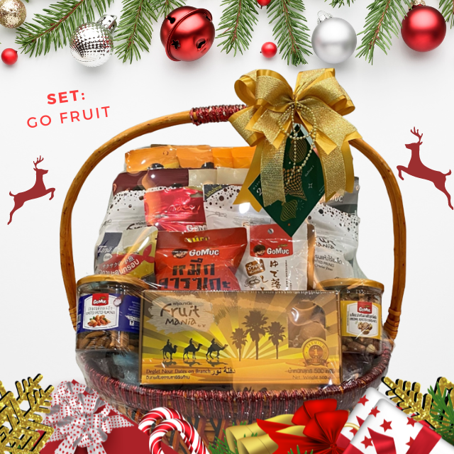 [ชุดพิเศษ] TIF ทีไอเอฟ ชุดของขวัญแทนใจ ชุดกระเช้า Set GoFruit